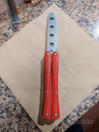 Coltello a farfalla di sicurezza per allenamento