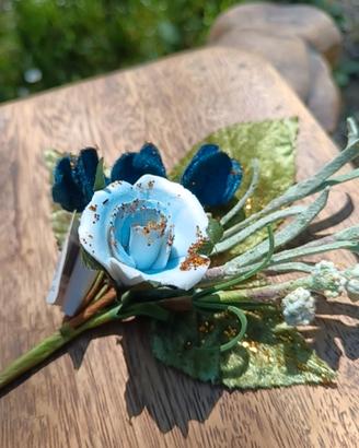 12 fiore di porcellana 
