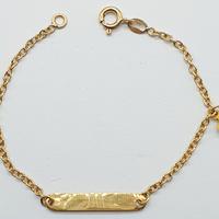 COD.433C.24 BRACCIALETTO ORO GIALLO 18K 750