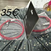 Set (2 pezzi) Ricarica Cel Iphone Android etc
