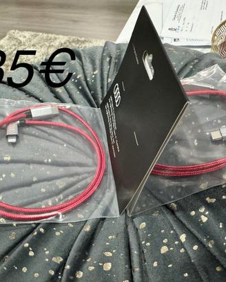 Set (2 pezzi) Ricarica Cel Iphone Android etc