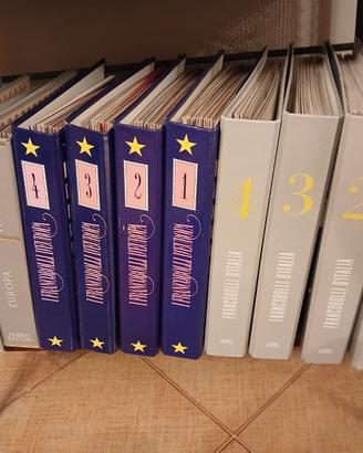 Collane francobolli d'Italia, d'Europa, del Mondo