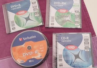 Dvd e cd registrabili