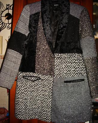 CAPPOTTO DONNA DESIGUAL CLASSICO TG44 USATO