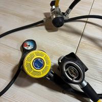 Kit sub completo – Erogatori + Octopus + Manometro