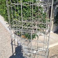 4 ceste in ferro bottiglie prosecco valdobbiadene