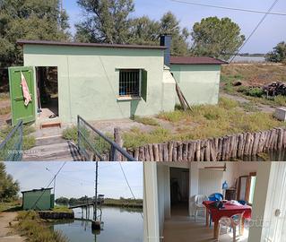 Capanno pesca,caccia