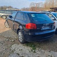 Audi a3 4x4 tdi 2.0 2009 170 cv ricambi con doc