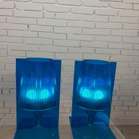 Kartell Take blu trasparente design Laviani