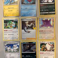 Lotto carte Pokemon One Piece