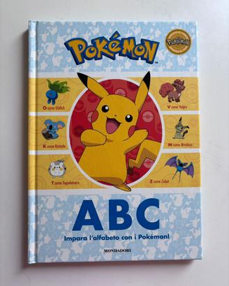 Libro ABC Impara l'alfabeto con i Pokémon