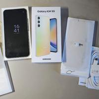 Smartphone Samsung Galaxy A34 5G COME NUOVO