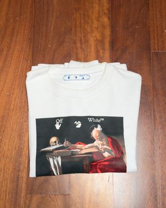 Felpa off white caravaggio