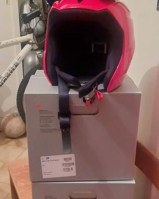 casco sci slittino neve