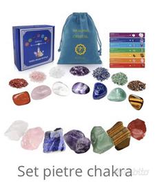 Set Pietre Chakra – Cristalli Naturali