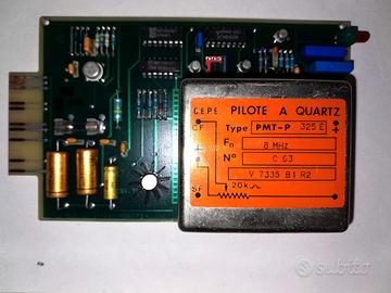 scheda con  TCXO oscillatore 8MHz
