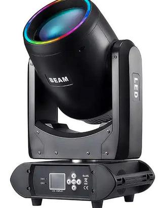TESTA MOBILE BEAM LED 300 WATT DJ LUCI LED