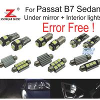 KIT 18 LAMPADINE LED INTERNE PASSAT B7 SEDAN 2012-
