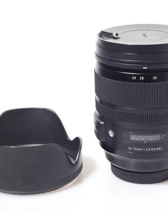 OBIETTIVO SIGMA ART 24-70 MM F/2.8 DG OS. CANON.