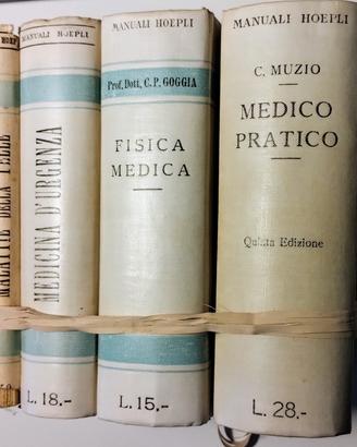 Manuali storici di medicina. Ediz. Hoepli