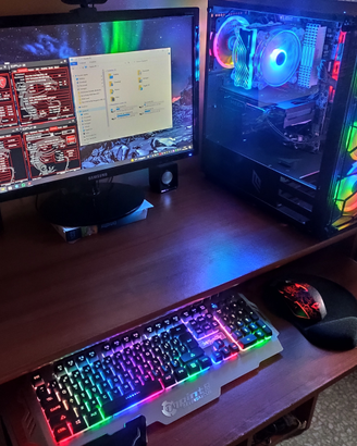 Computer gaming AMD Ryzen 64GB 1.5TB SSD RX6600