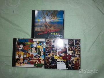 Dragon ball z soundtrack cd lotto giapponesi