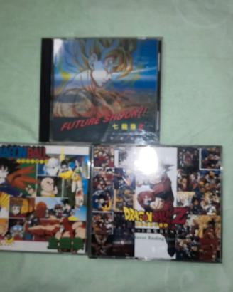 Dragon ball z soundtrack cd lotto giapponesi