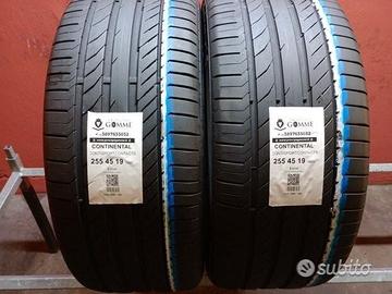 2 gomme 255 45 19 continental a3454