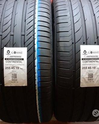 2 gomme 255 45 19 continental a3454