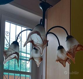 Lampadario e abat jour da muro