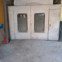 Forno per carrozzeria, cabina verniciatura