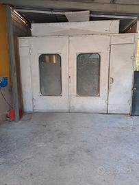 Forno per carrozzeria, cabina verniciatura