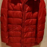 piumino donna rosso bordeaux