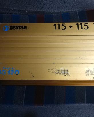 Amplificatore auto 2 canali Bestar DG120
