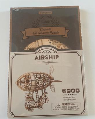 Puzzle 3D in legno Airship Rolife