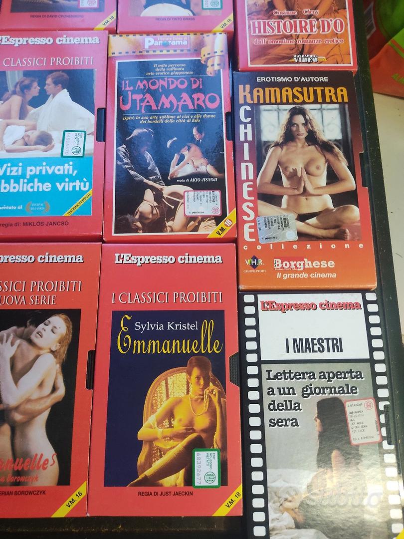 videocassette film erotici anni 80 90 - Musica e Film In vendita a Firenze