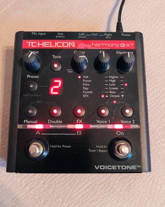 Effetti  Voce e chitarra TC HELICON  HARMONY GXT