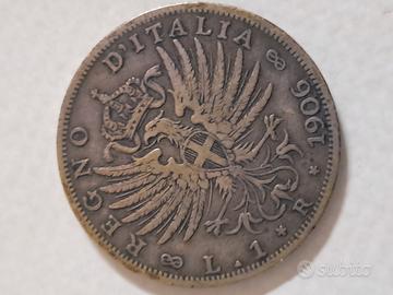 Lire 1, Regno d'italiano, 1906
