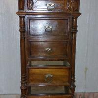 Comodino con scarpiera 2 pezzi