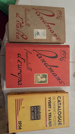 Cataloghi francobolli anno 1956