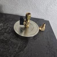 supporto tecnogas piattello in ottone