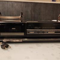 aiwa double cassette deck