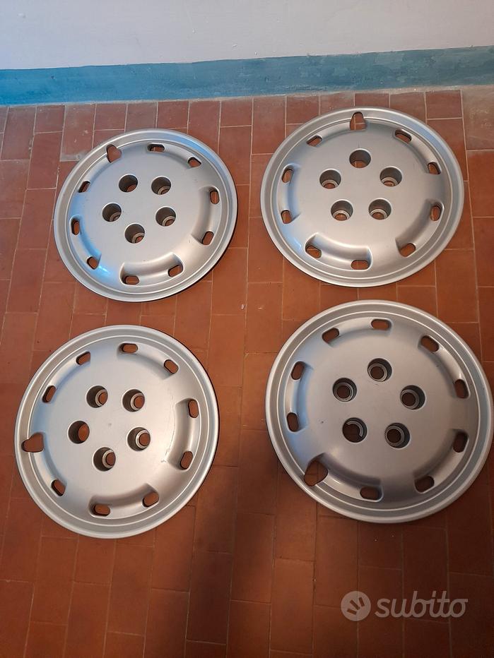 SERIE 4 COPRICERCHI BORCHIE COPPE RUOTA 14 PUNTO ELX DAL 1998 IN POI Non Originali