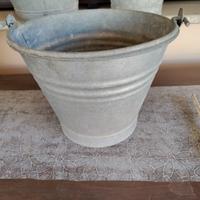 Secchio Zincato h. 23,5, base 19,5 superiore 30,5