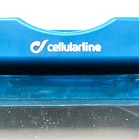 Custodia impermeabile azzurra per cellulari