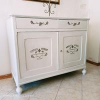 Credenza laccata bianco