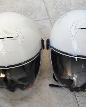  Due Caschi Moto Scooter jet CGM 107 