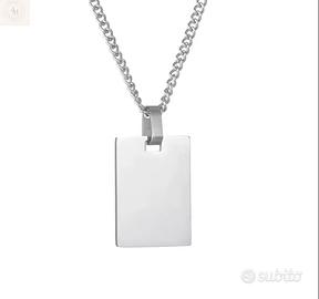 Collana personalizzata con incisione