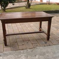 ANTICO TAVOLO IN NOCE ALLUNGABILE