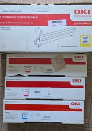 Toner Magenta e Ciano per OKI MC860